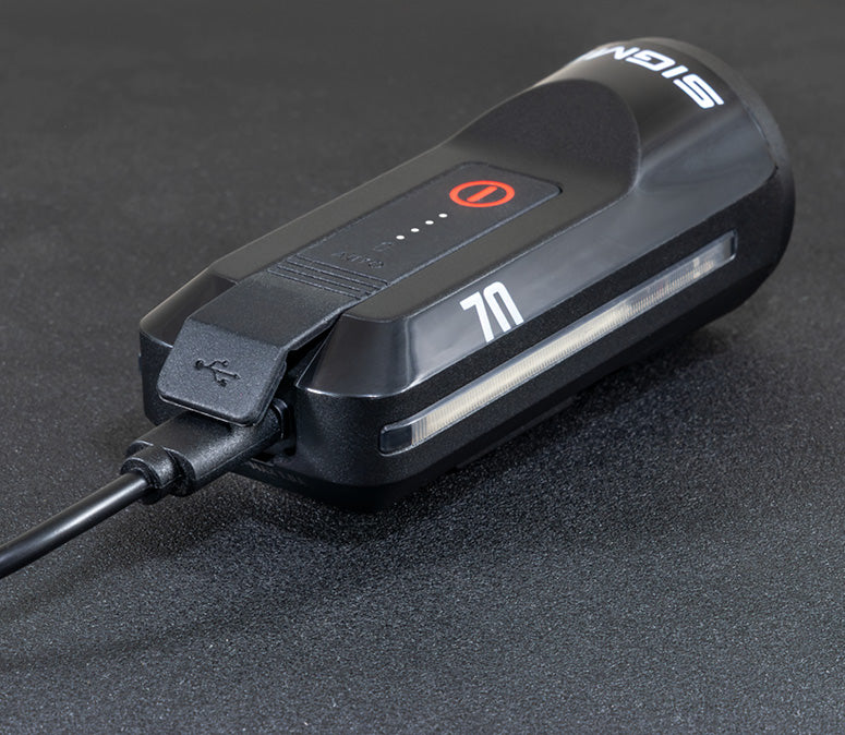 SIGMA AURA 70 – ładowanie przez USB-C
