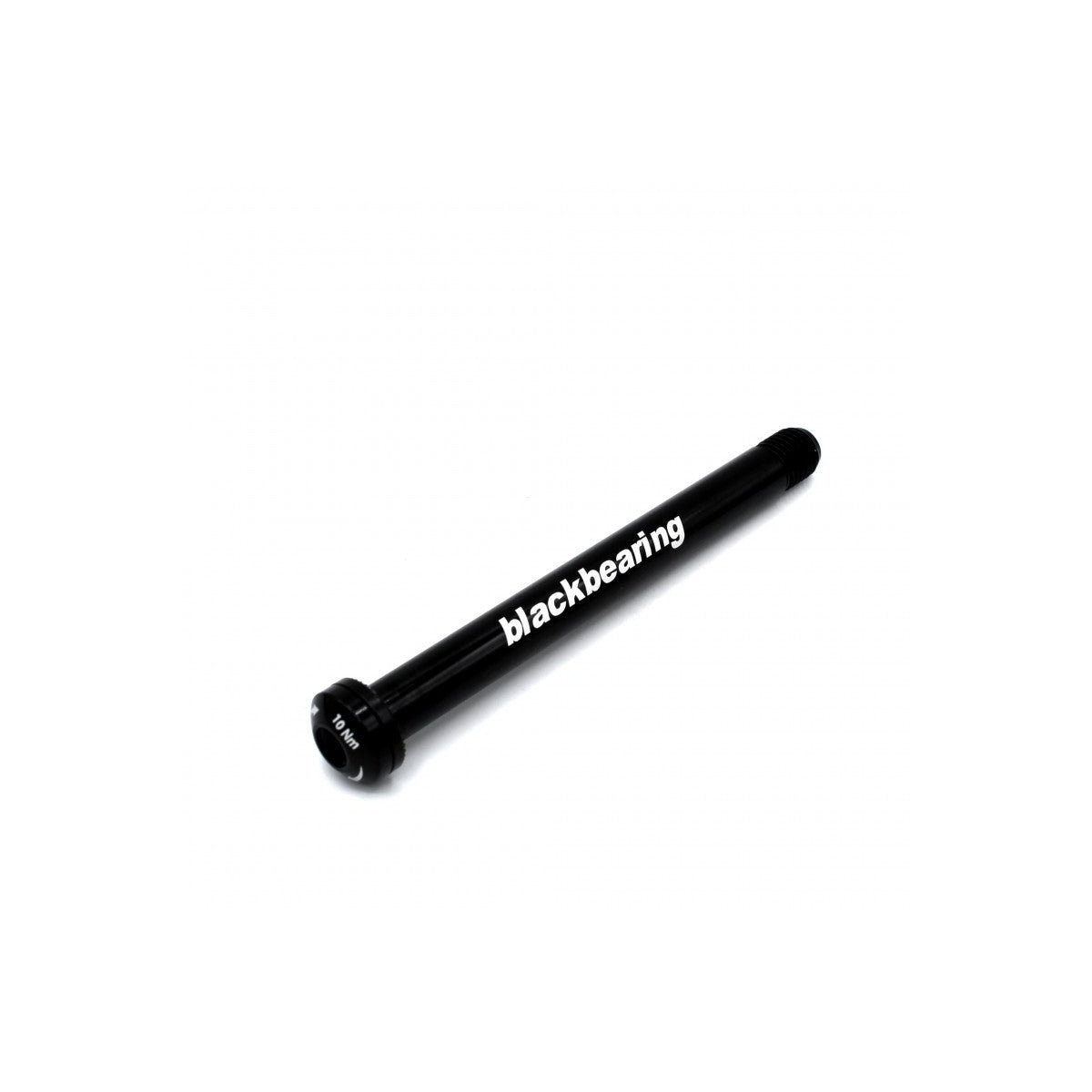 Forhjulsaksel BLACKBEARING landevej 12x100 mm (12mm-125-M12x1.5-16mm)