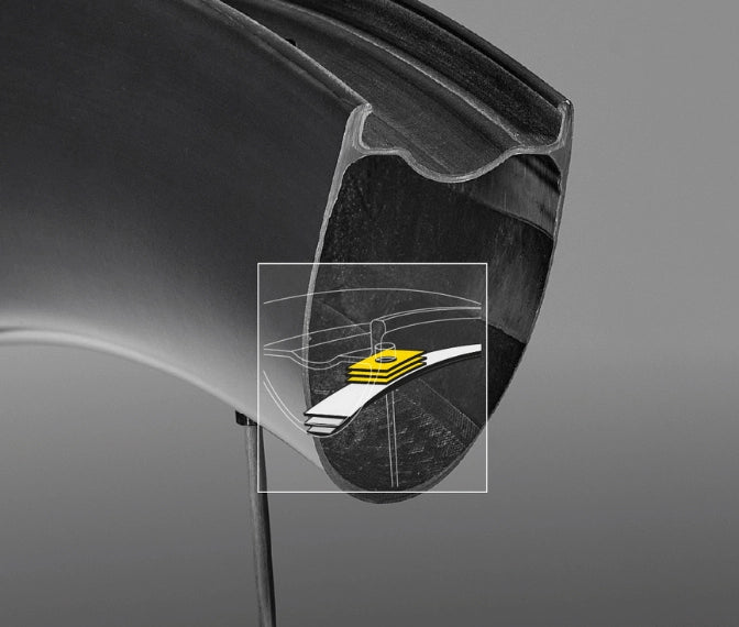 Coppia di Ruote MAVIC COSMIC SLR 45 Tubeless Ready (Center Lock) Argento