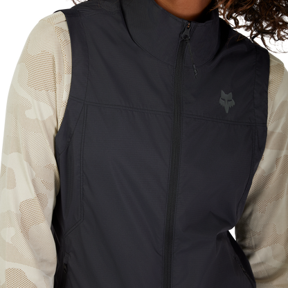 FOX RANGER WIND Women's Black Sleeveless Vest 2026 - view 6