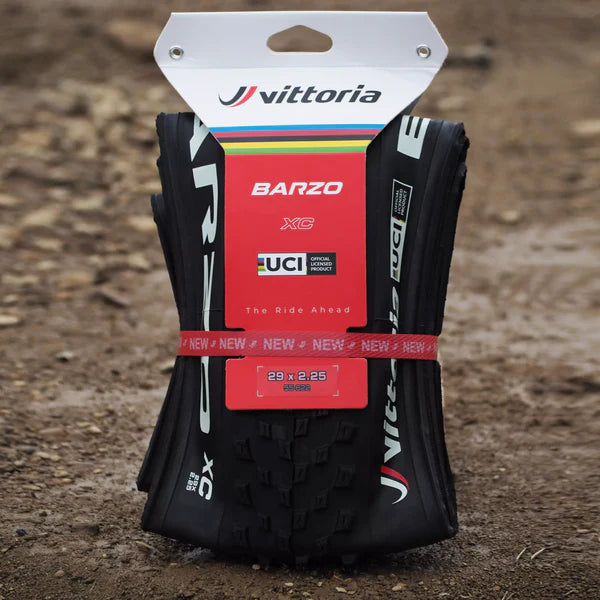 Dæk VITTORIA BARZO XC 29x2.10 "UCI Rainbow Edition" Tubeless Ready Souple Sort