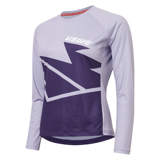 Maillot USWE BERG MTB Manches Longues Femme Lavande