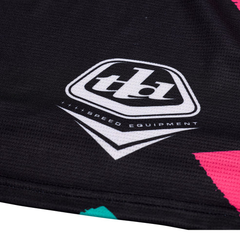 Trikot TROY LEE DESIGNS SPRINT FULL PULL Langarm Schwarz