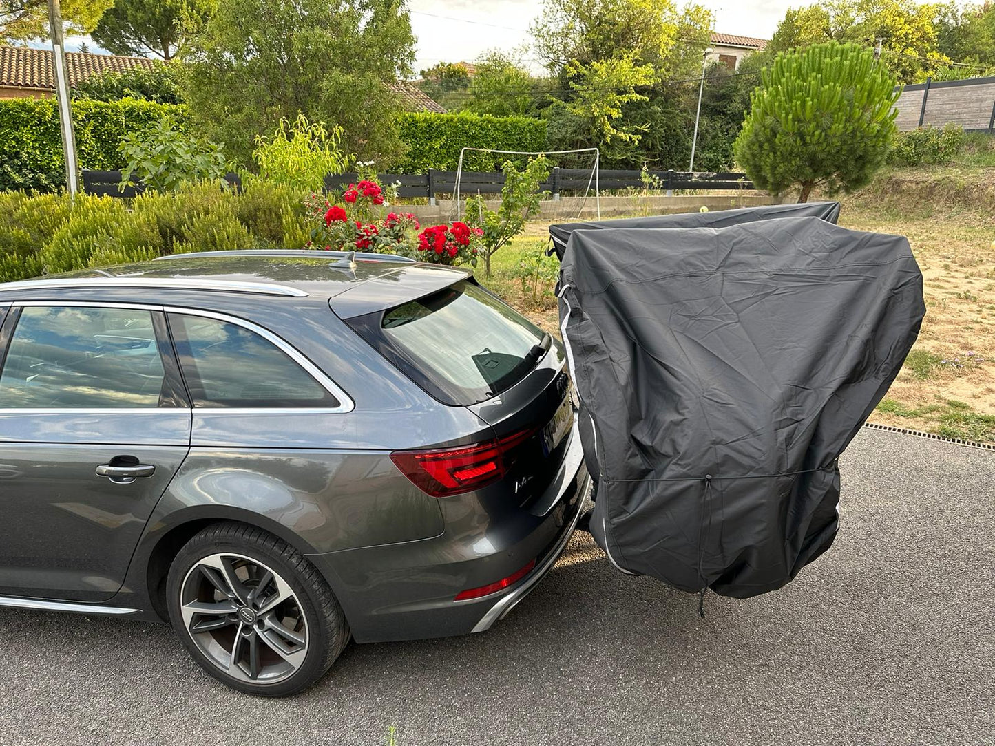 BUDS CAR BIKE RACK AND RAIN COVER 2/3 Bikes Bike Rack Protection Cover