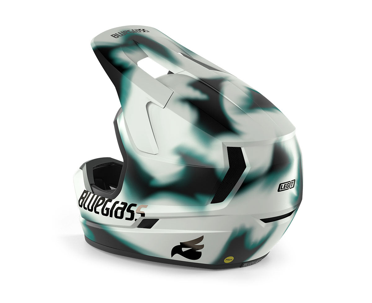 MTB helma BLUEGRASS LEGIT MIPS bílá/modrá