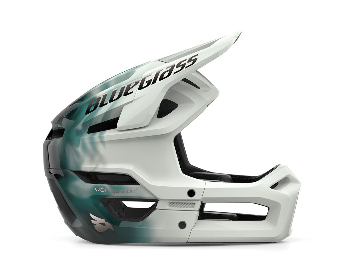 MTB helma BLUEGRASS VANGUARD CORE MIPS bílá/modrá