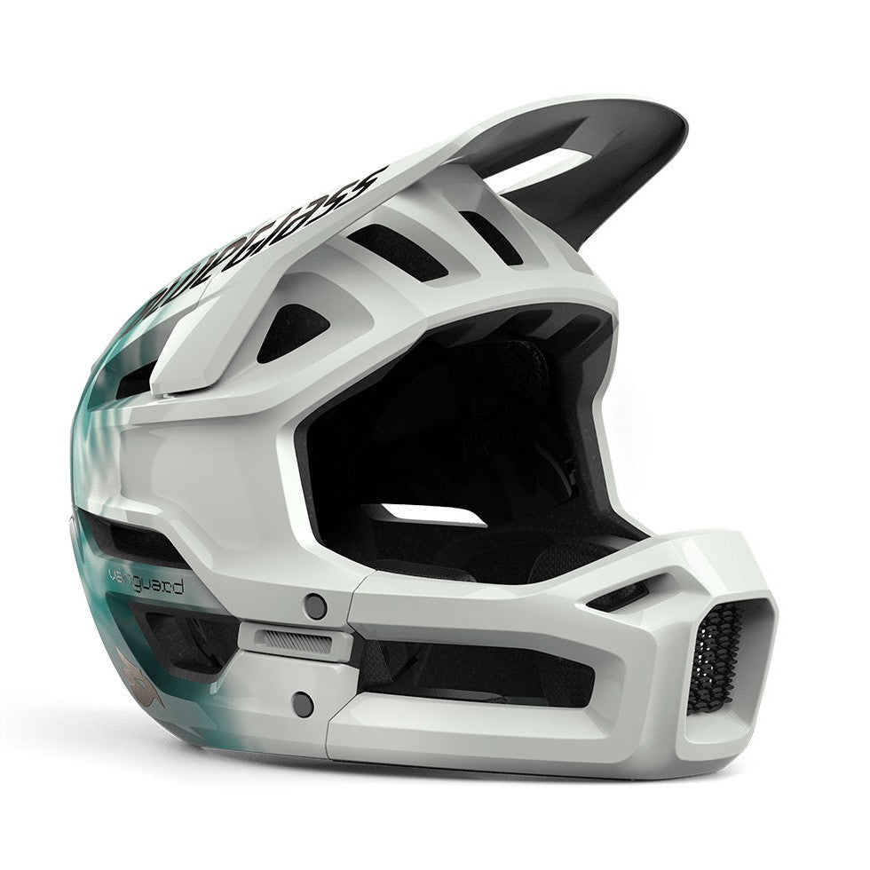 MTB helma BLUEGRASS VANGUARD CORE MIPS bílá/modrá