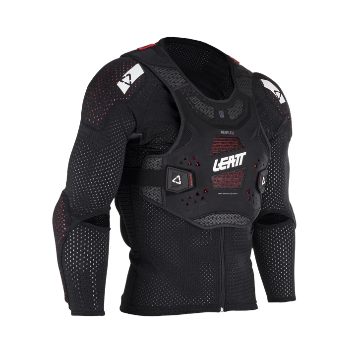 Beskyttelsesvest LEATT REAFLEX Sort
