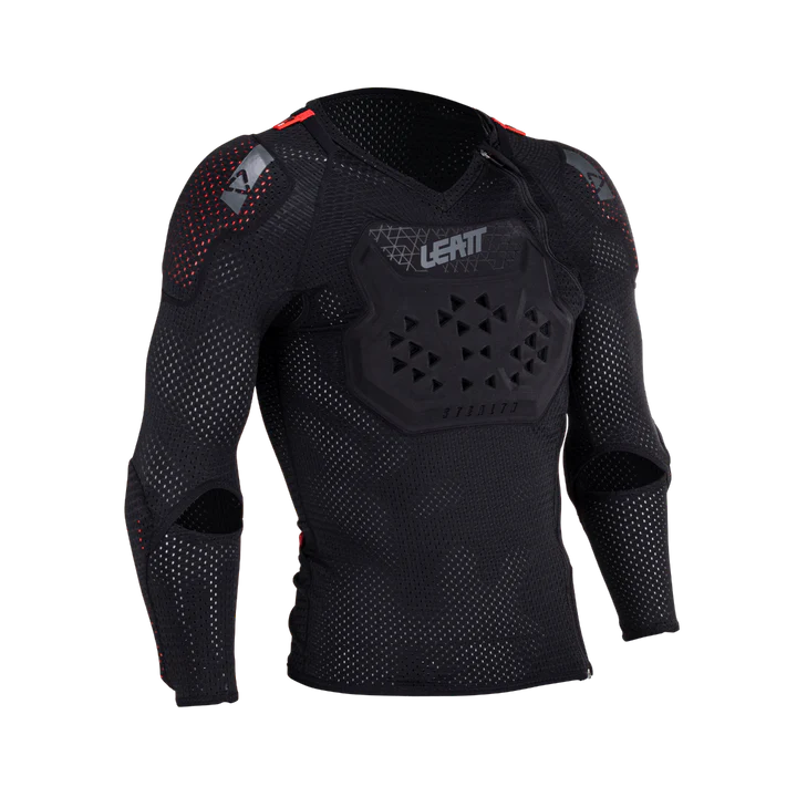 Schutzjacke LEATT REAFLEX STEALTH Schwarz