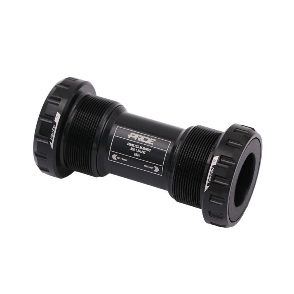 Boitier De Pédalier PRIDE EB24 Stainless Noir