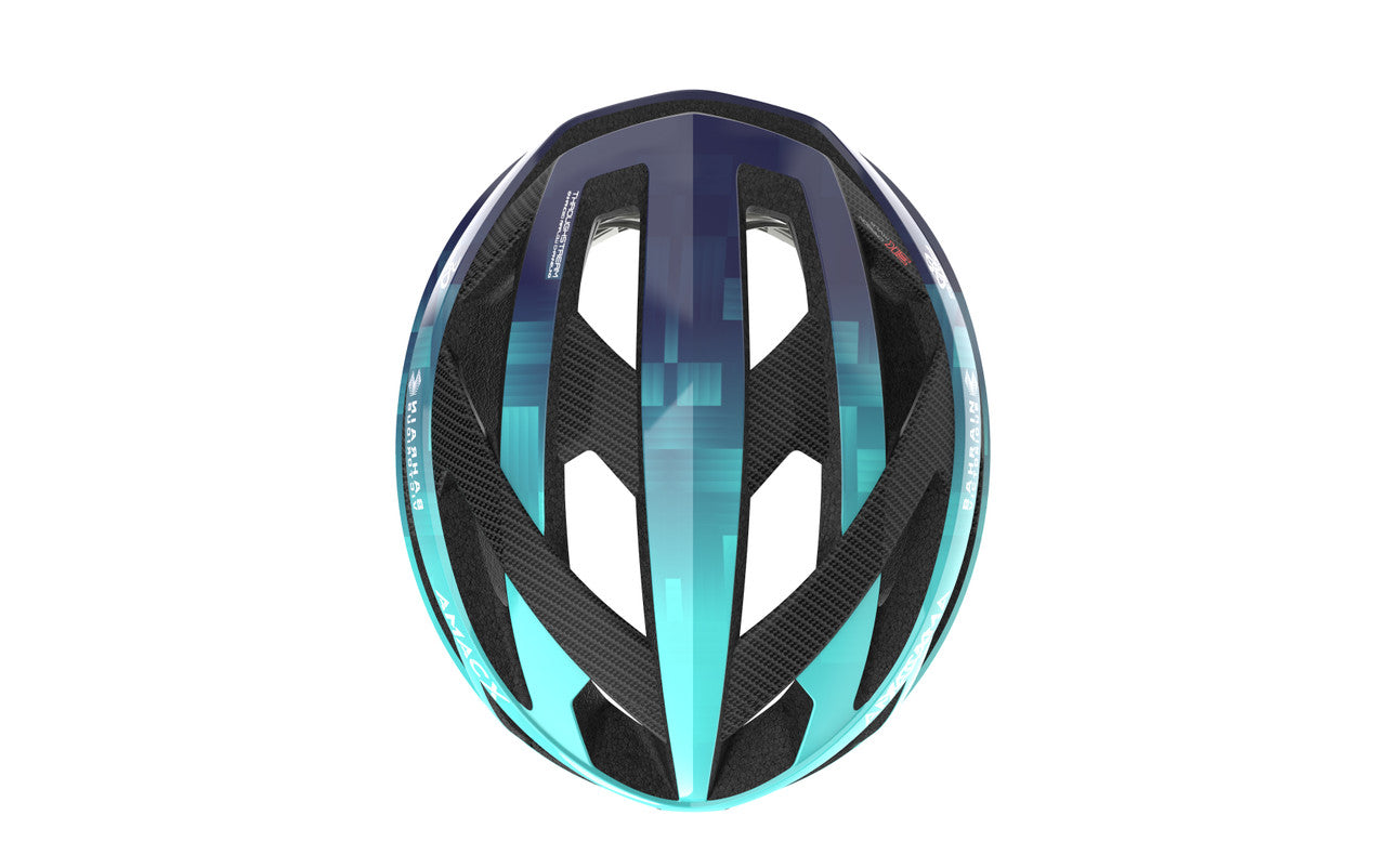 Casque Route RUDY PROJECT REBEL TEAM BAHRAIN VICTORIOUS Turquoise