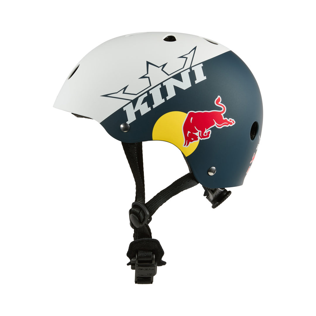 O'NEAL BB KINI RED BULL 1.0 -pyöräilykypärä junioreille, valkoinen/sininen — tuotekuva