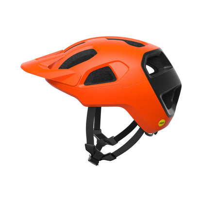 Casco MTB POC CULARIS arancione/nero opaco — vista del prodotto