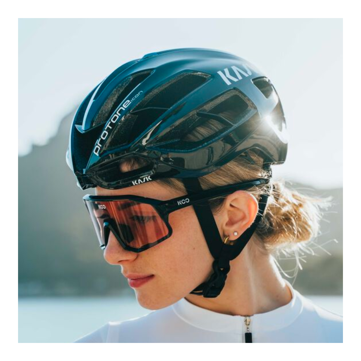 Landevejshjelm KASK PROTONE ICON Sort