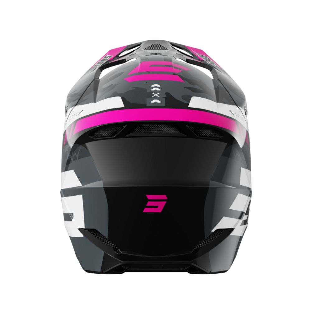 BMX-hjelm SHOT FURIOUS Flash Pink Blank