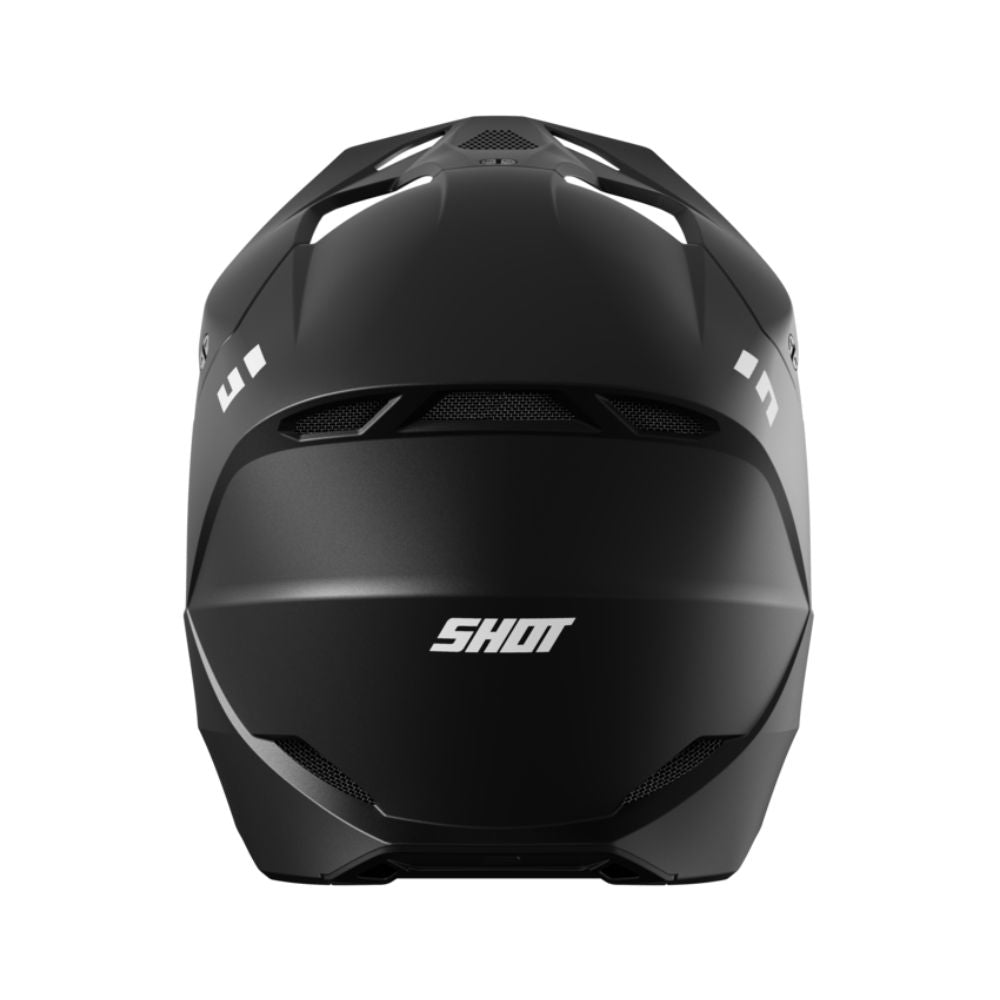 BMX-hjelm SHOT FURIOUS Solid Sort Mat