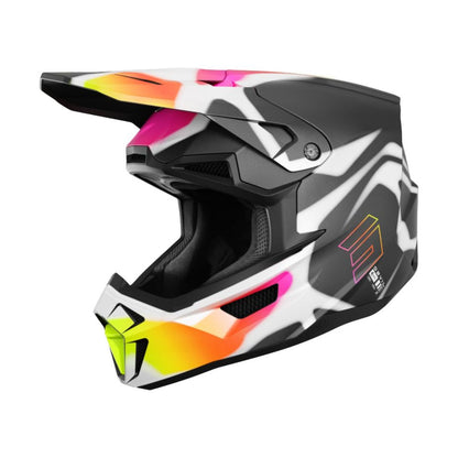 BMX-helm SHOT LITE Devil Zwart Mat