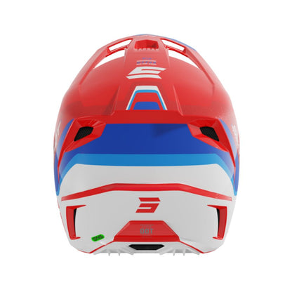 Capacete BMX SHOT SPEED Atomic Vermelho Perolado