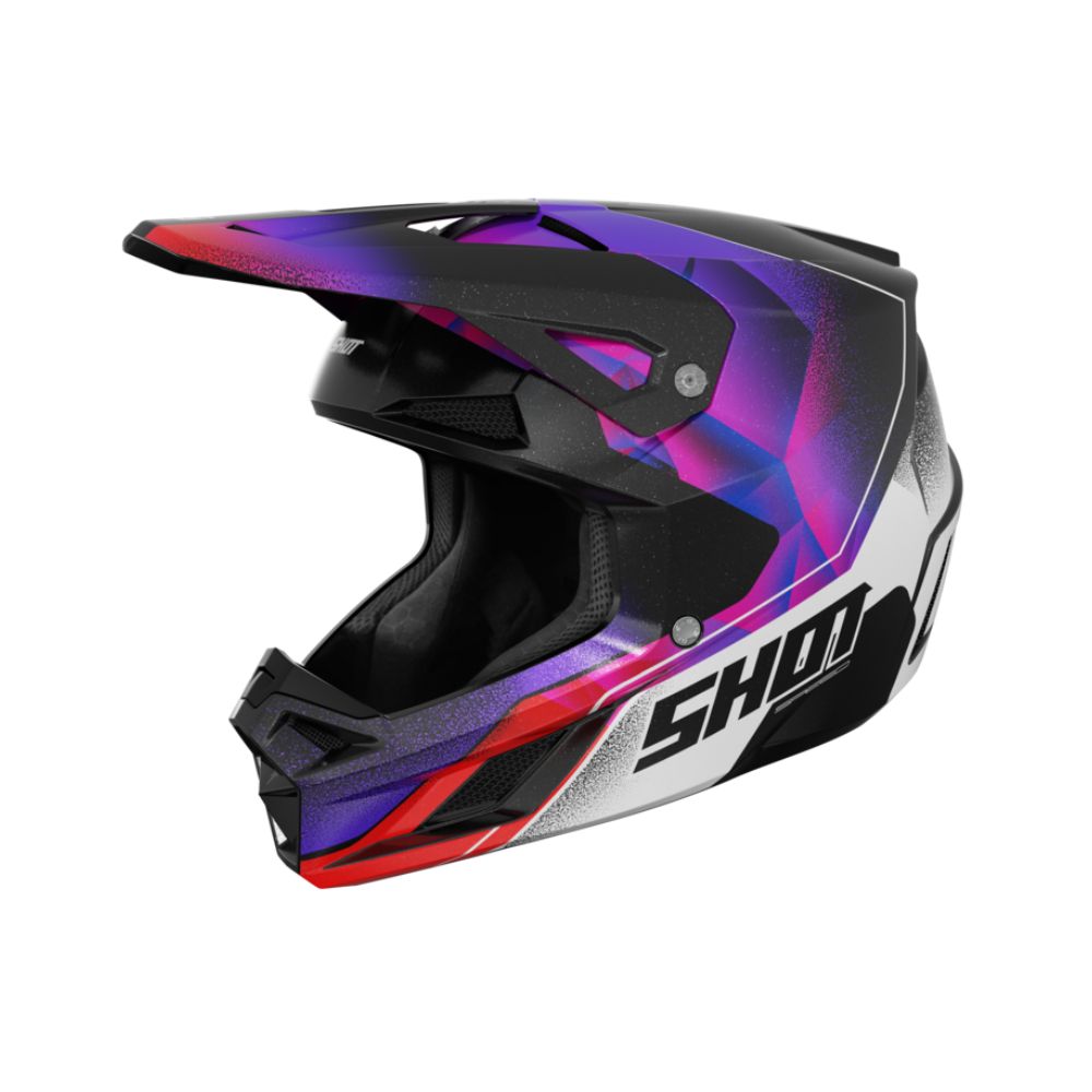 BMX-hjelm SHOT SPEED Junior Olymp Purple Pearly