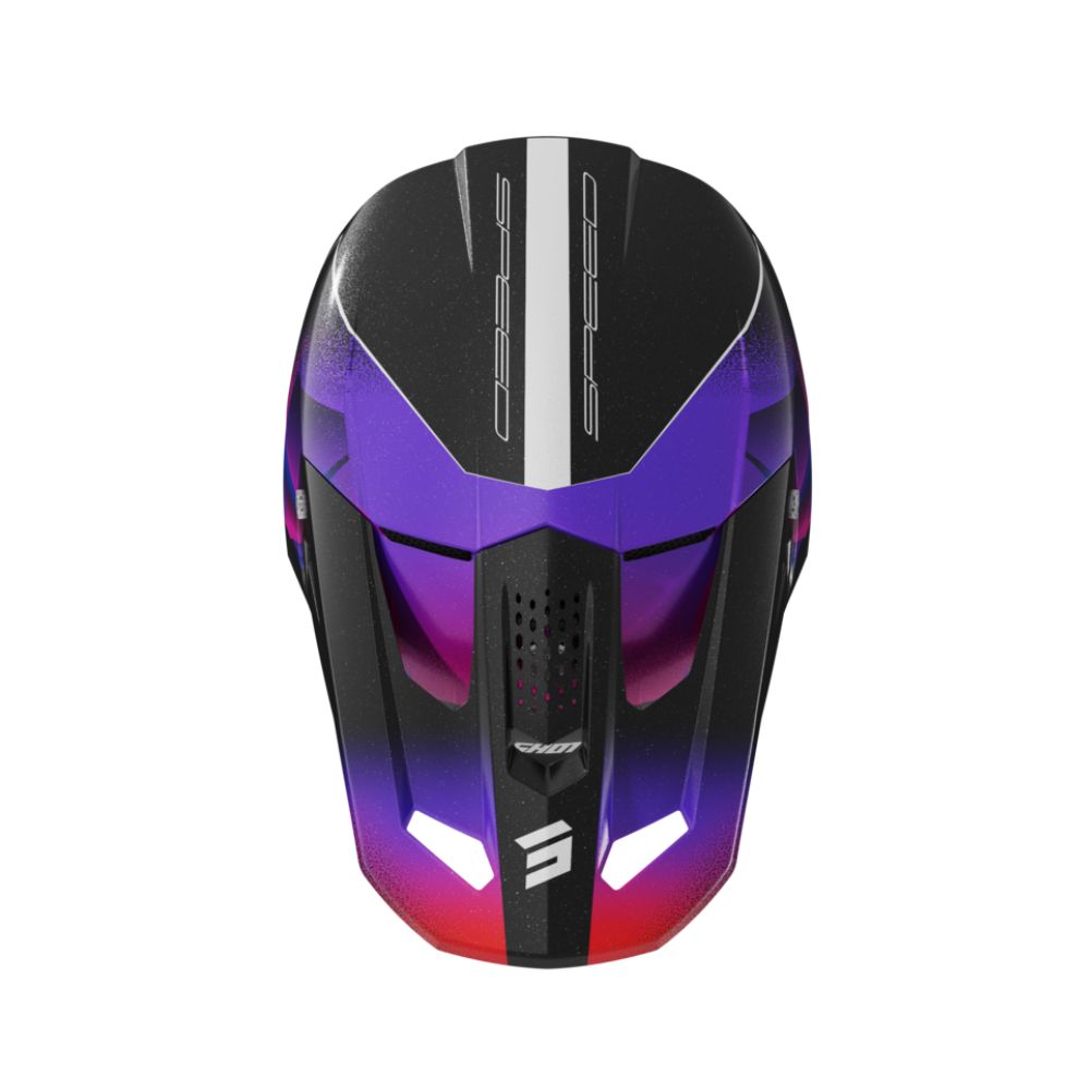 BMX-hjelm SHOT SPEED Junior Olymp Purple Pearly