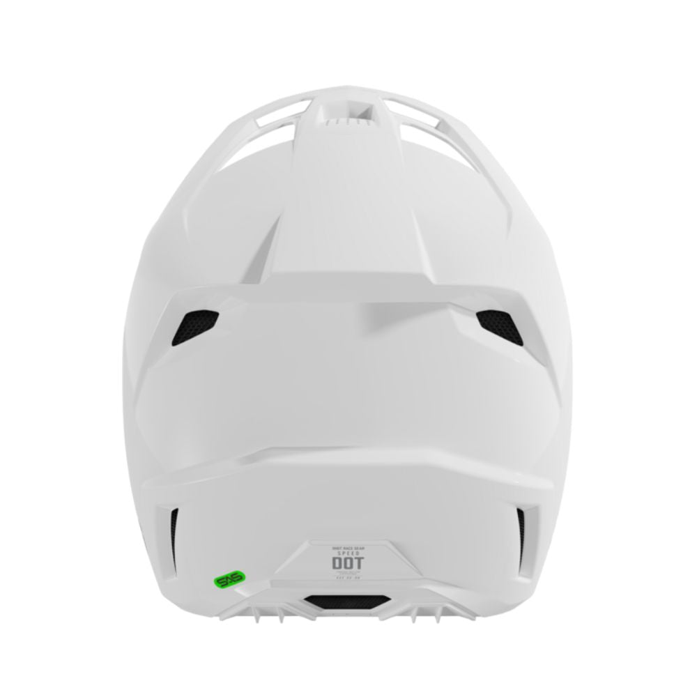 BMX-hjelm SHOT SPEED Solid White Glossy