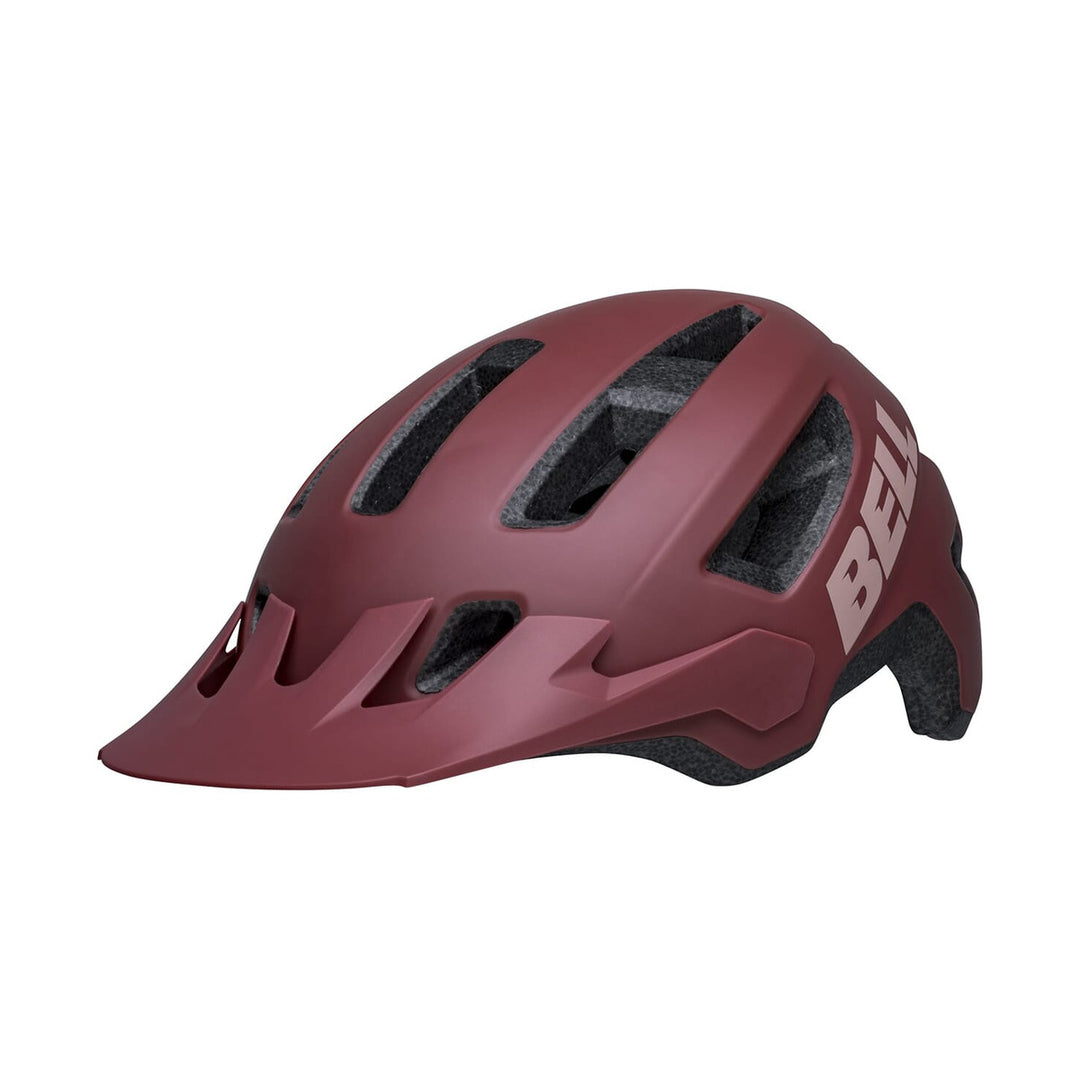 BELL NOMAD 2 MIPS mountain bike helmet in matt pink — left-facing view