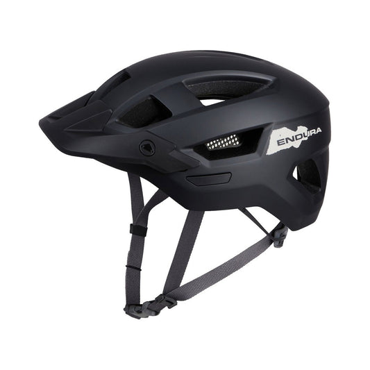 ENDURA HUMMVEE Junior mountain bike helmet, black — product view