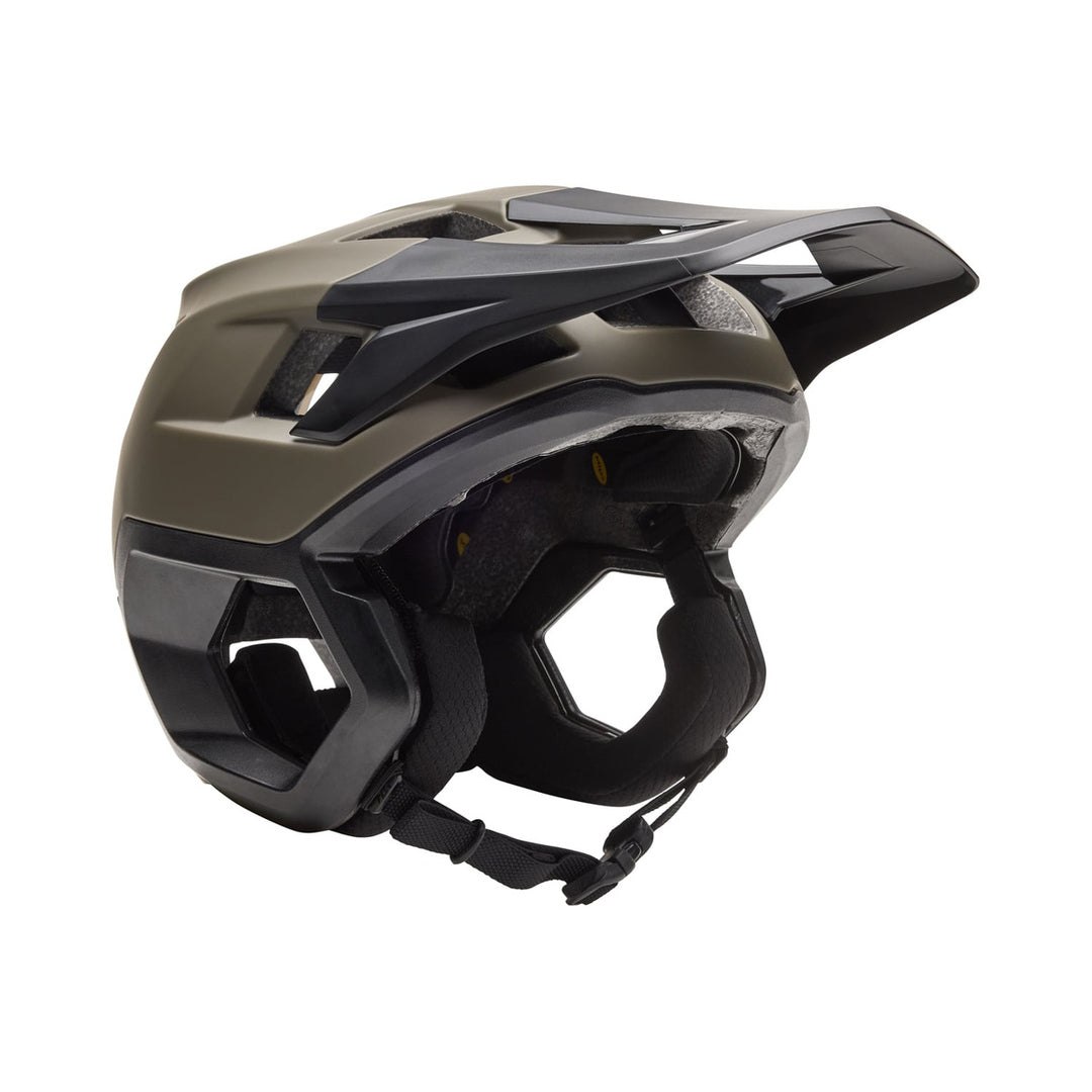 FOX DROPFRAME MIPS MTB helmet, khaki — product view