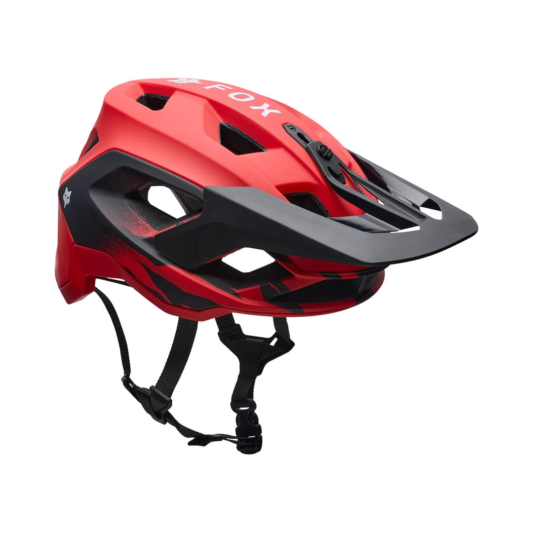 FOX SPEEDFRAME MIPS CHARGE MTB-hjelm til juniorer, sort/rød — produktvisning