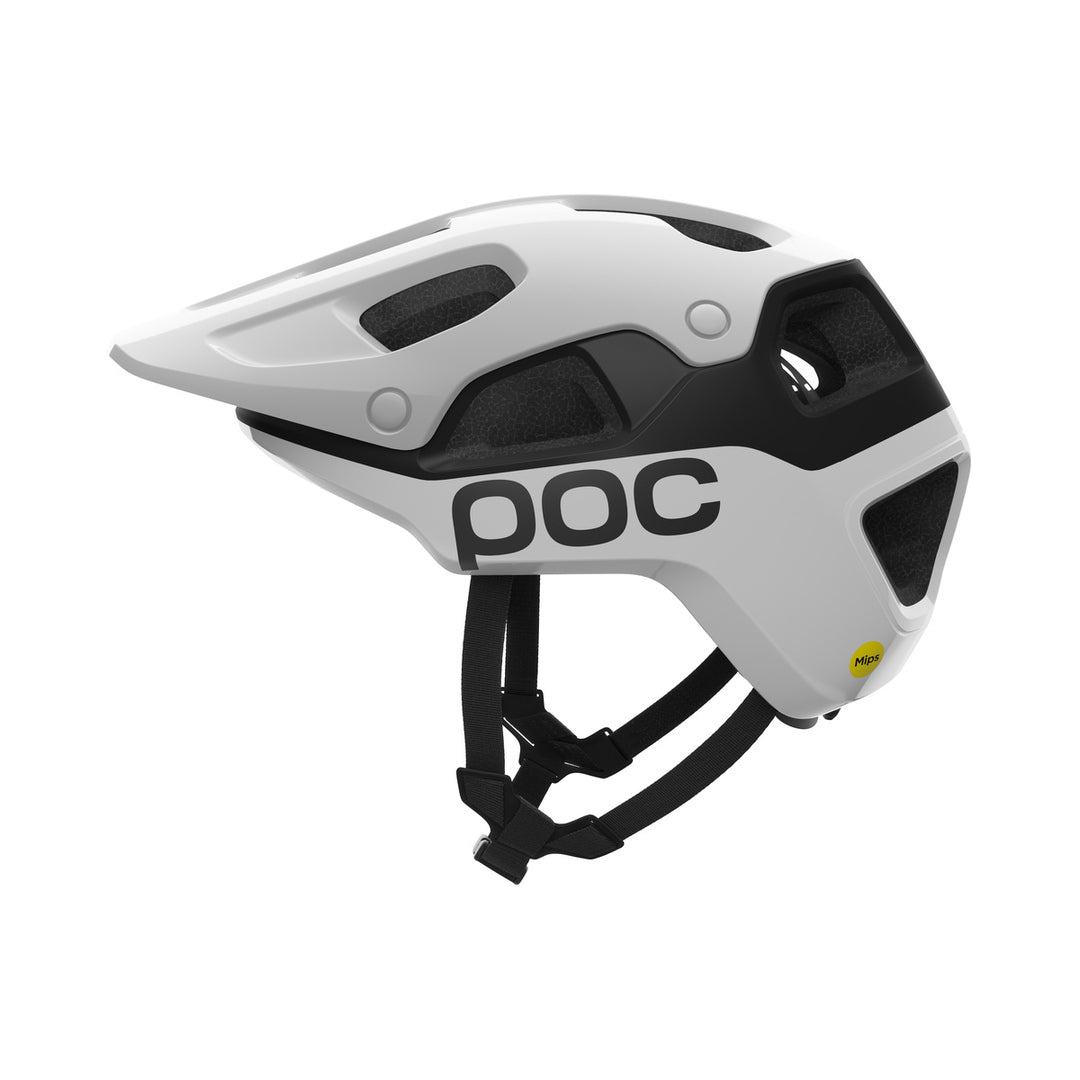 Casco MTB POC CULARIS PURE bianco/nero opaco — vista del prodotto