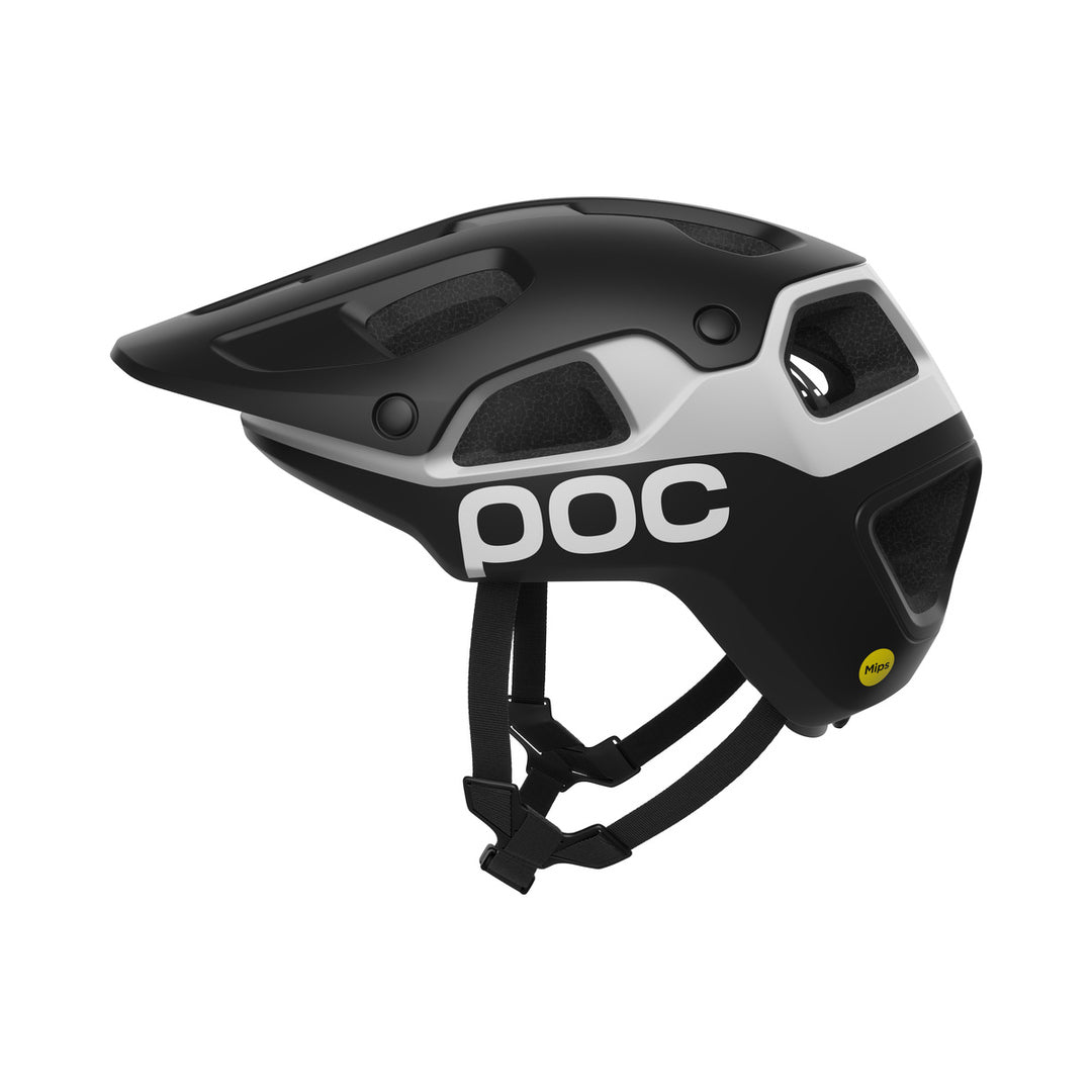 Casco MTB POC CULARIS PURE nero/bianco opaco — vista del prodotto