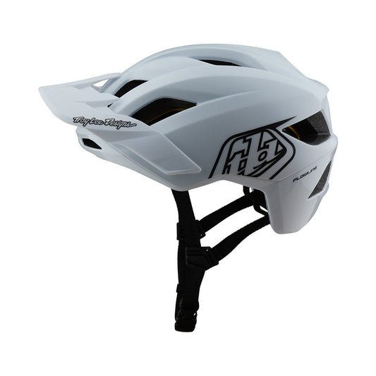 TROY LEE DESIGNS FLOWLINE POINT MIPS MTB-hjelm i hvid — produktvisning