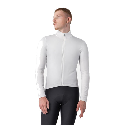 Μακρυμάνικη ποδηλατική μπλούζα CASTELLI COMPETIZIONE THERMAL, ιβουάρ