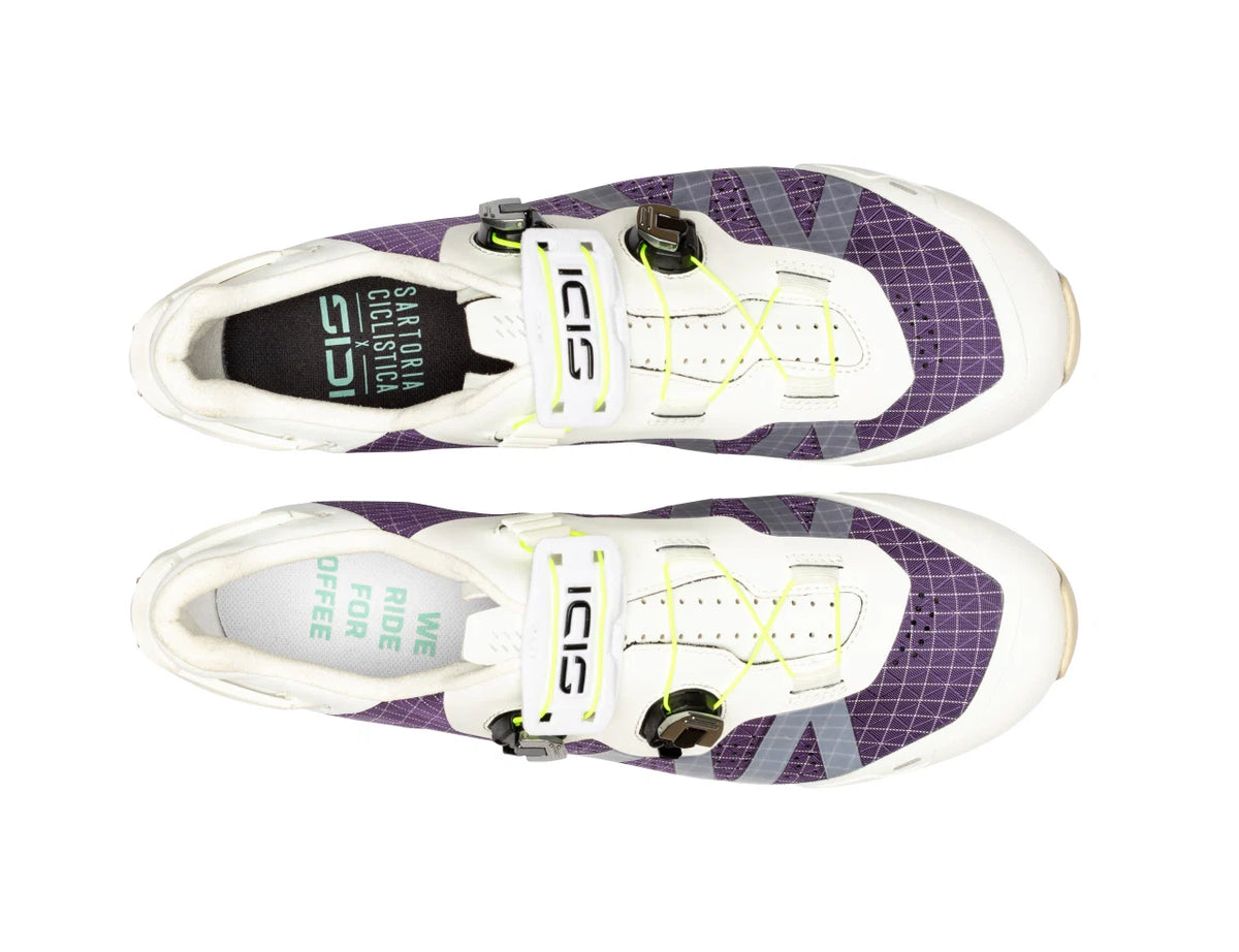 MTB XC/Gravel-sko SIDI COFFEE GRINDER 2 Hvid/Violet