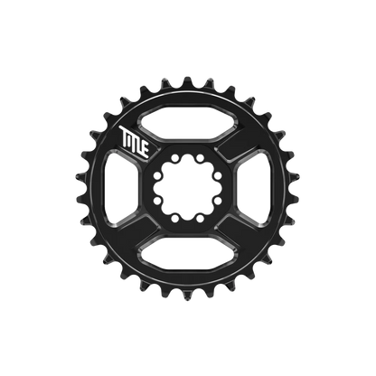 Eturatas TITLE CR1  12V SHIMANO DM 8 Ruuvia Musta
