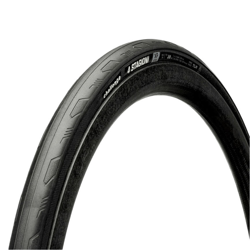 Plášť CHALLENGE 4 STAGIONI XP 700c Tubeless Ready černý
