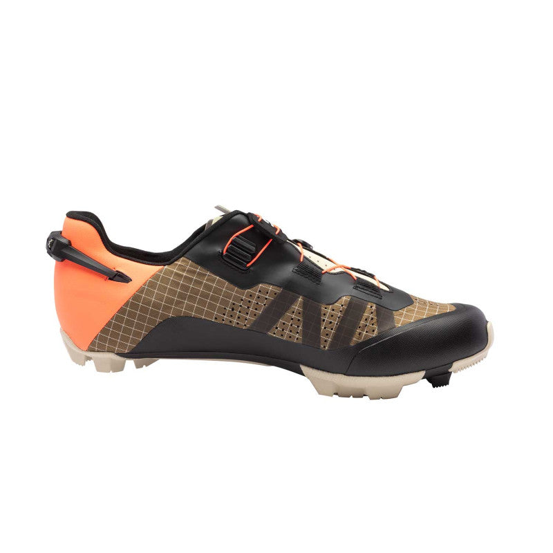 MTB XC/Gravel-sko SIDI AERON Brun/Sort/Orange