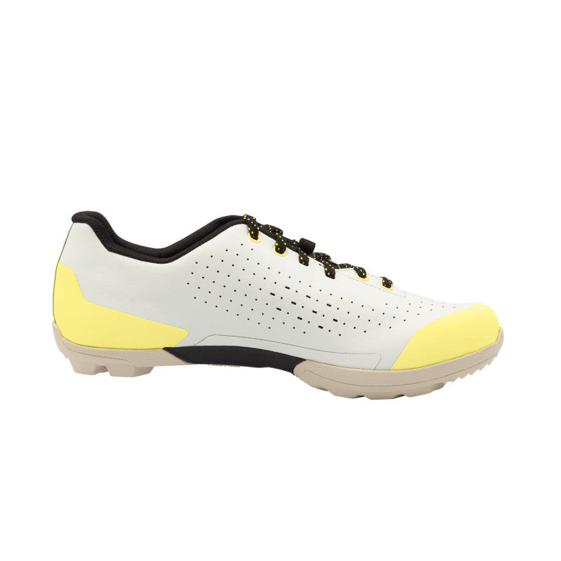 Παπούτσια ποδηλασίας gravel SIDI ASPER LACES λευκά/κίτρινα