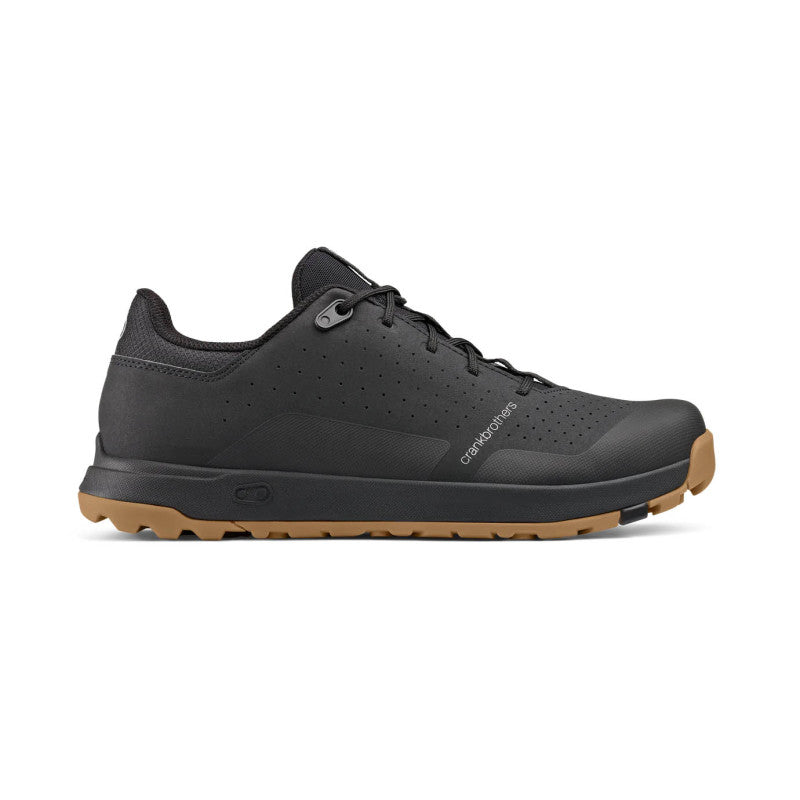 Cyklistická obuv MTB CRANKBROTHERS MALLET TRAIL LACE CLIP Černá/Gum