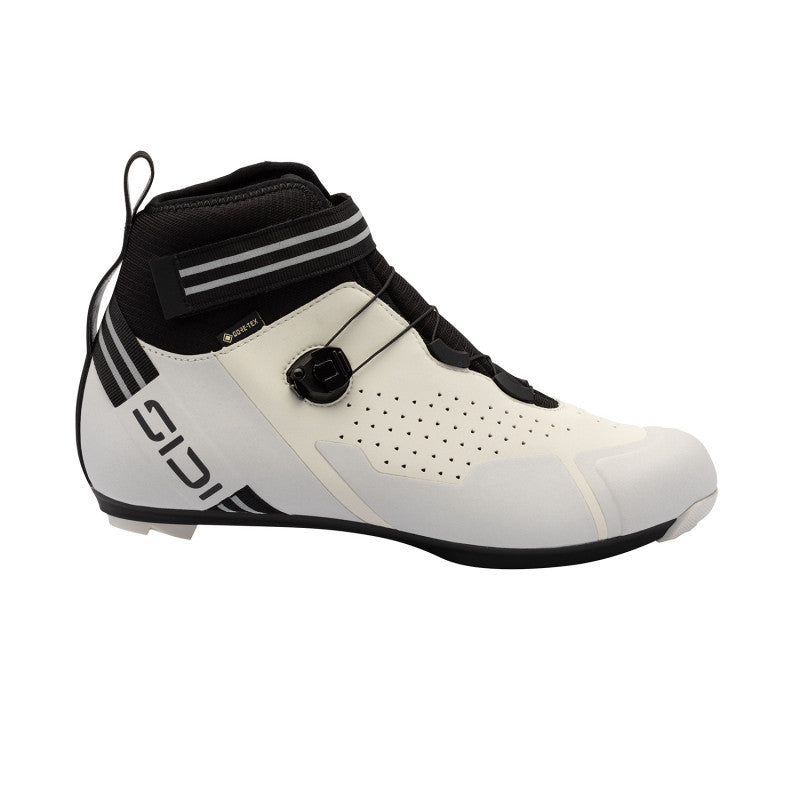 Pantofi de ciclism pe șosea pentru iarnă SIDI NIX S GTX alb/negru