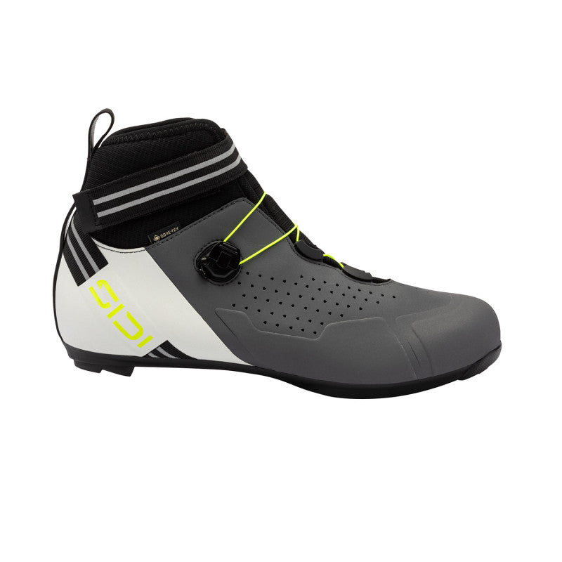 Pantofi de ciclism pe șosea pentru iarnă SIDI NIX S GTX gri/alb