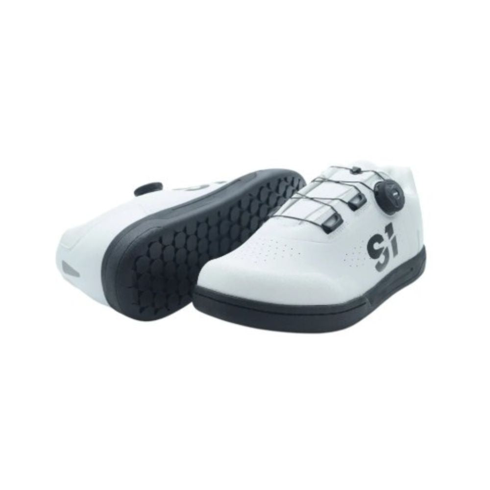 S1 ACCELL MTB/BMX-sko hvid