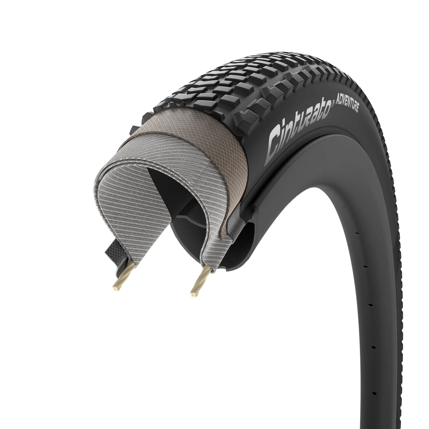 Neumático PIRELLI CINTURATO ADVENTURE 700c Tubeless Ready Classic Beige