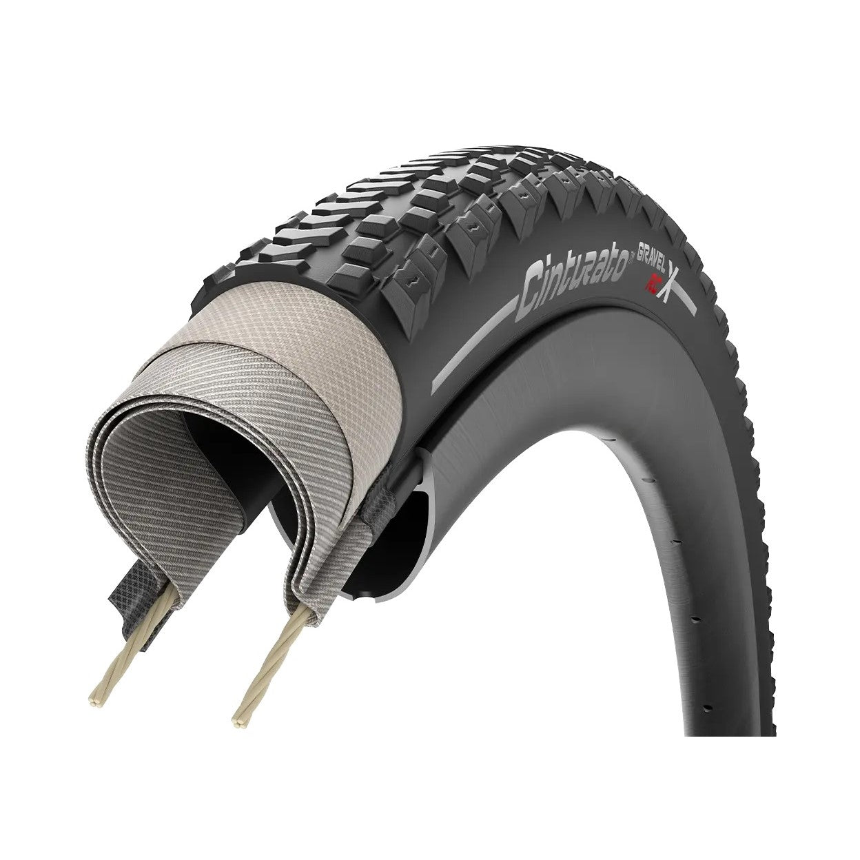 Pneumatico PIRELLI CINTURATO RCX 700c Tubeless Ready Classic Beige