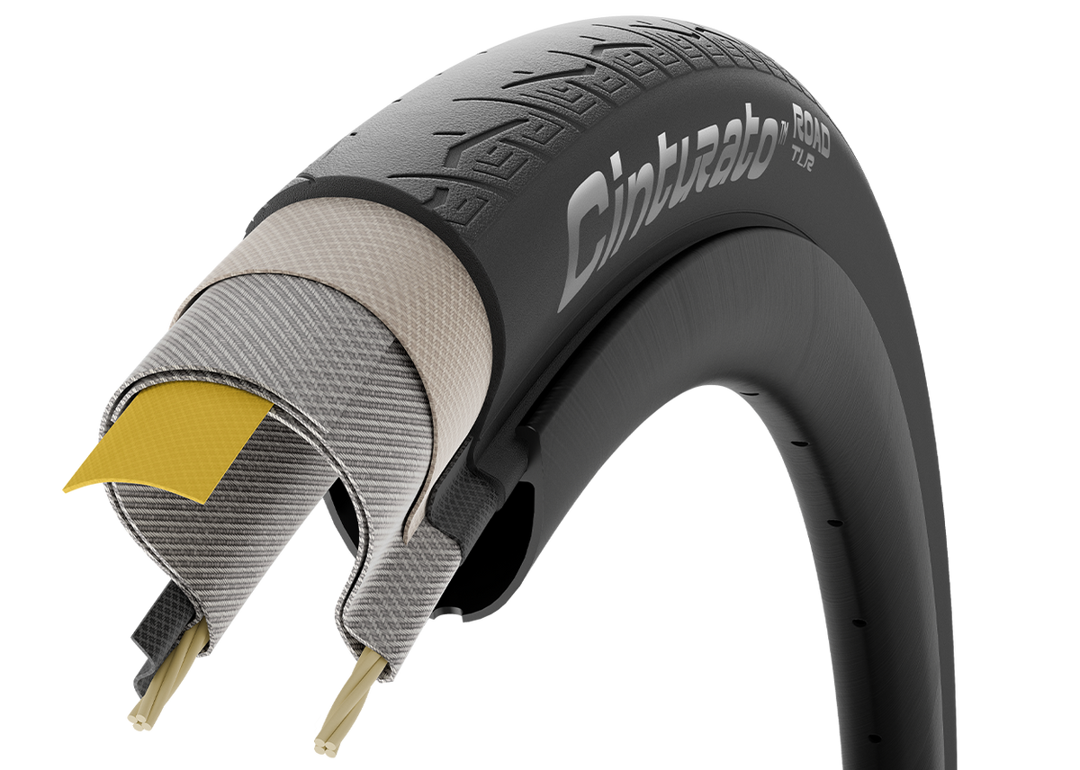 Cestovna guma PIRELLI CINTURATO ROAD TLR Tubeless Ready, crna