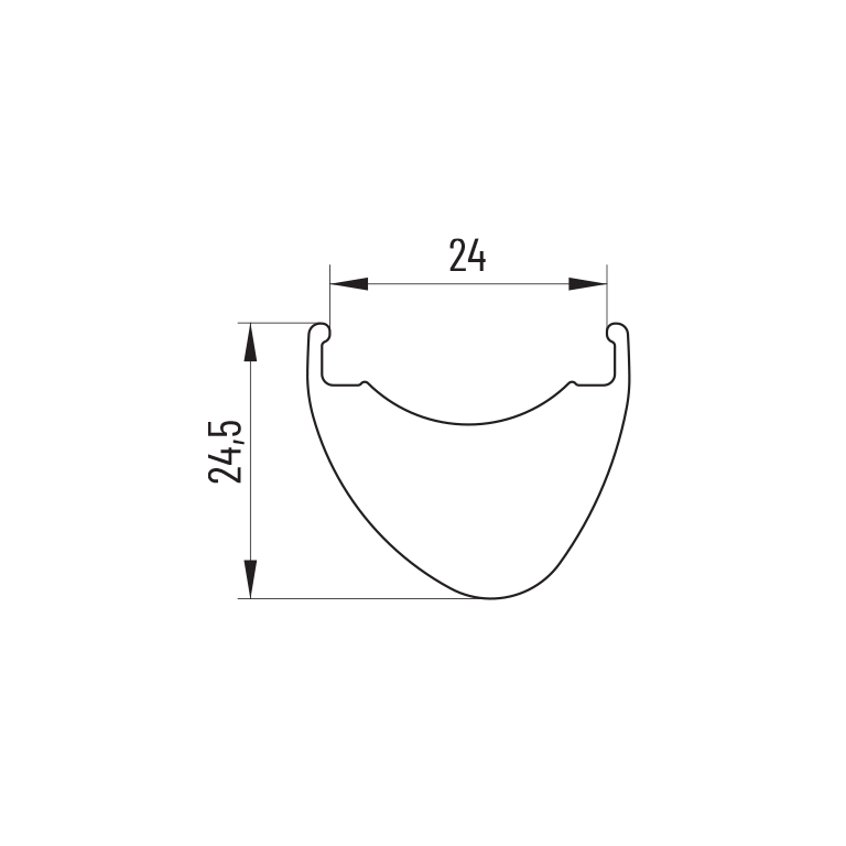 Paire de Roues MICHE CONTACT GR  DISC à Pneus (Center Lock)