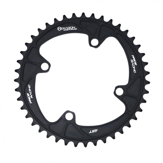 Korunka PRIDE HEXAGON 4 šrouby nezávitové Black