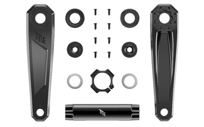 Manivelles TITLE CR1 DH (Axe 145mm) Noir