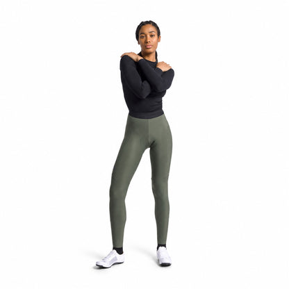 Culote largo SPORTFUL PULSE para mujer verde — fondo blanco, 2000 x 2000