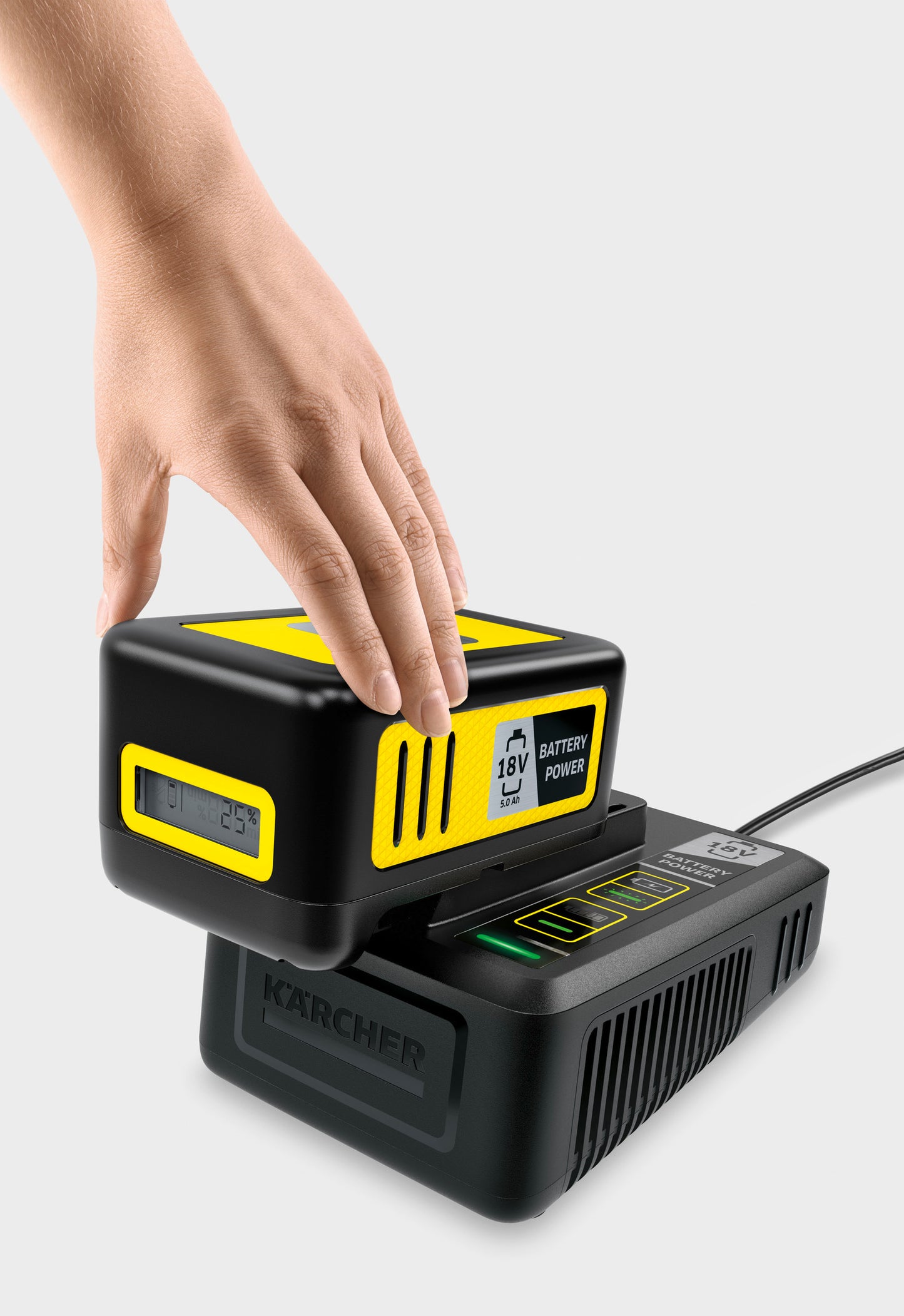 Kit Batterie KÄRCHER Battery Power 18 V / 5 Ah + Chargeur rapide